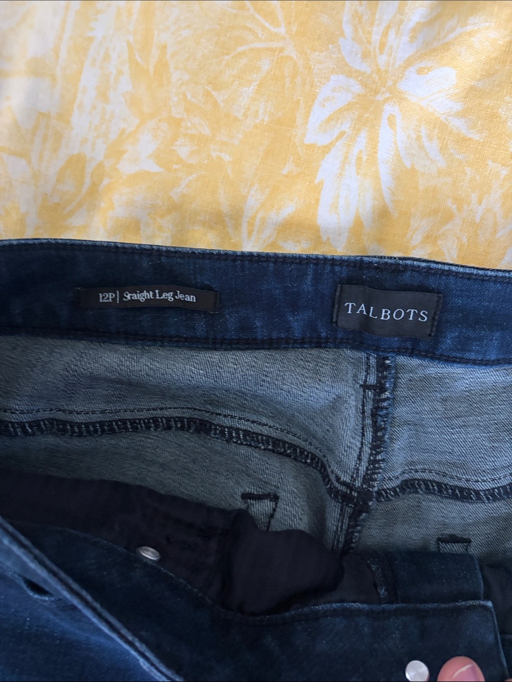 Talbots Women’s Straight Leg Jean - Picture 6 of 7